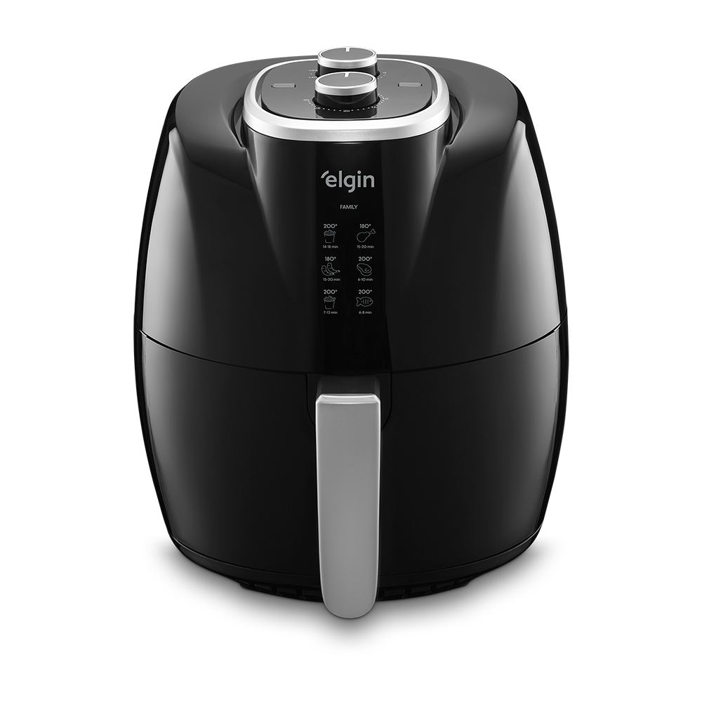 Fritadeira Elétrica sem Óleo/Air Fryer Mondial - Family AFN-40-BI Preto 4L com Timer